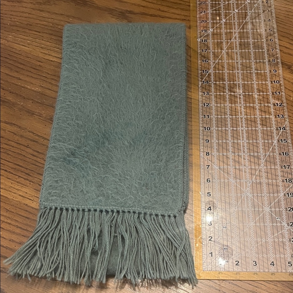 Alpaca Camargo scarf‎ with fringe - Picture 9 of 11